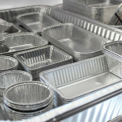 Folha de alumínio recipiente de alimentos